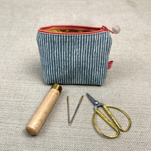 Accessory Purse Gift Set - Grey Stripe